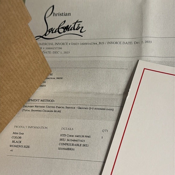 🔥Christian Louboutin Miss Saab Never Worn🔥 - Picture 8 of 17